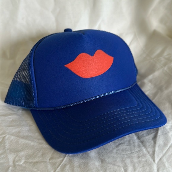 Clare V Blue Trucker Hat - Picture 10 of 10
